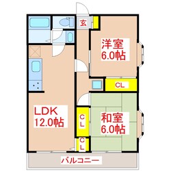 メゾンドキレイエの物件間取画像